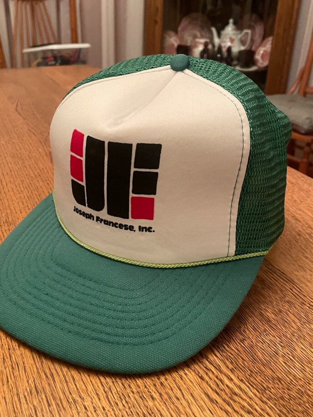 Joseph Francese Inc Green/White Snapback Trucker Hat Cap by Cobra